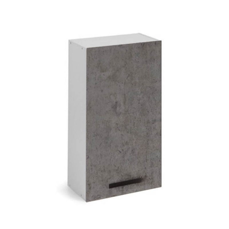 Pensile cucina 30x32x72H cm. con anta cemento