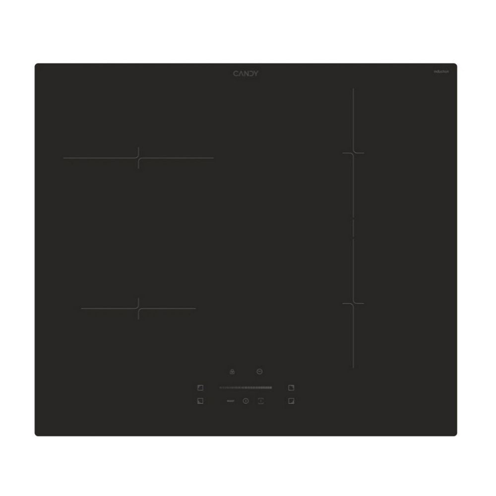 Piano cottura a induzione Candy CTP643CYEP 4 zone di cottura 59x52x6.2 cm. colore nero