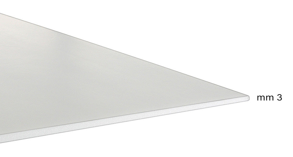Foglio di polistirolo estruso, 125x80 l'isolamento termico ed acustico. Spessore mm.3