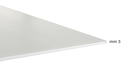Foglio di polistirolo estruso, 125x80 l'isolamento termico ed acustico. Spessore mm.3