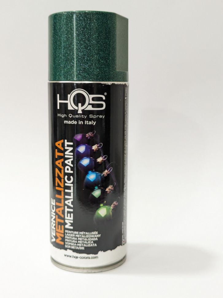 HQS - Spray Acrilico Base D'acqua - Vernice metallizzata - Metallic Paint - (Tutti i Colori)