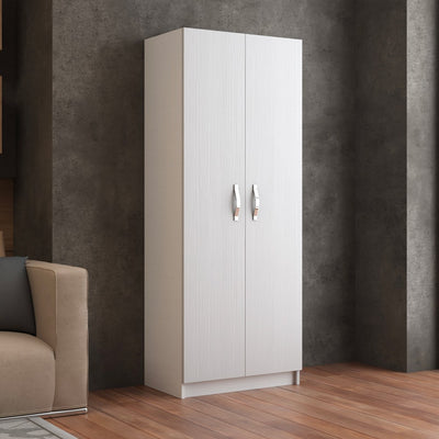 Scarpiera armadio Gabriella 180 bianco frassinato