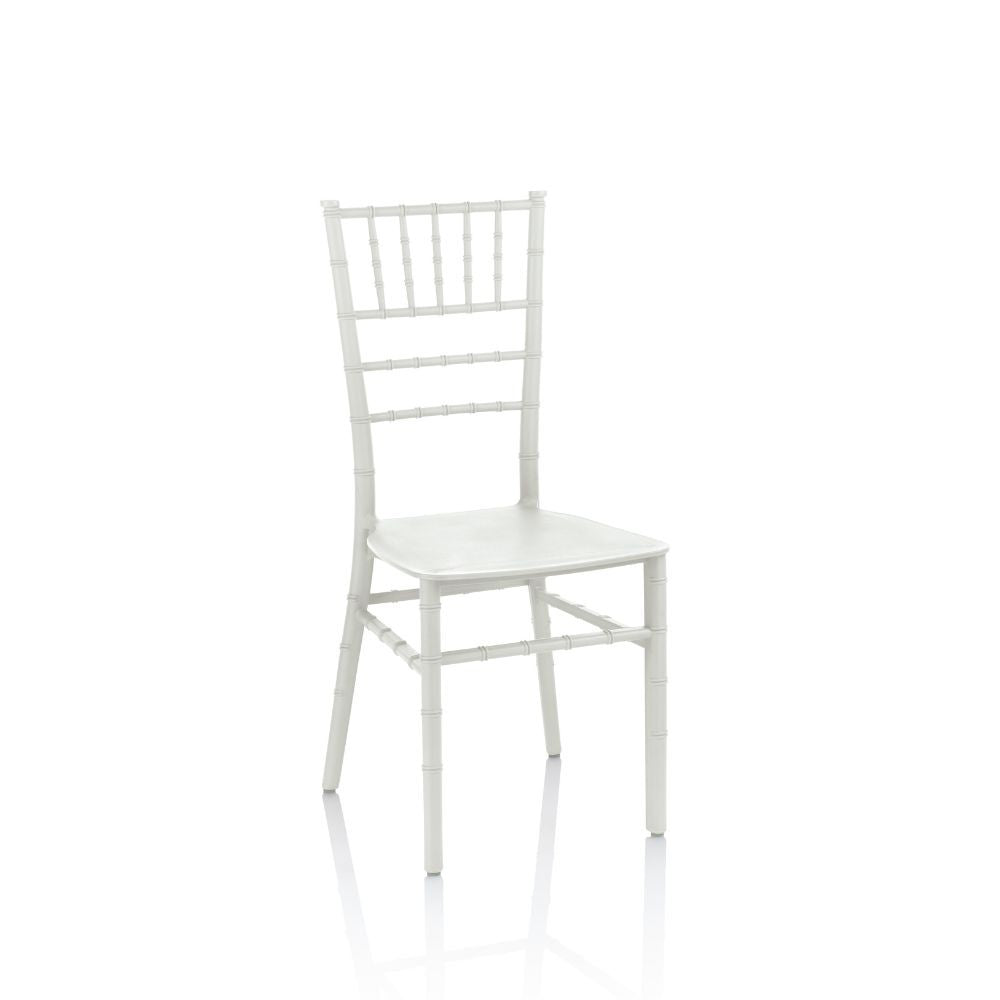 Sedia Falkor polipropilene bianca