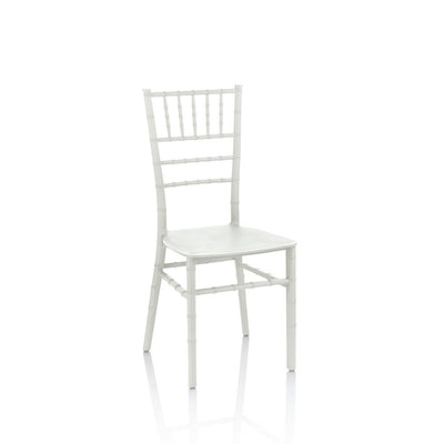 Sedia Falkor polipropilene bianca