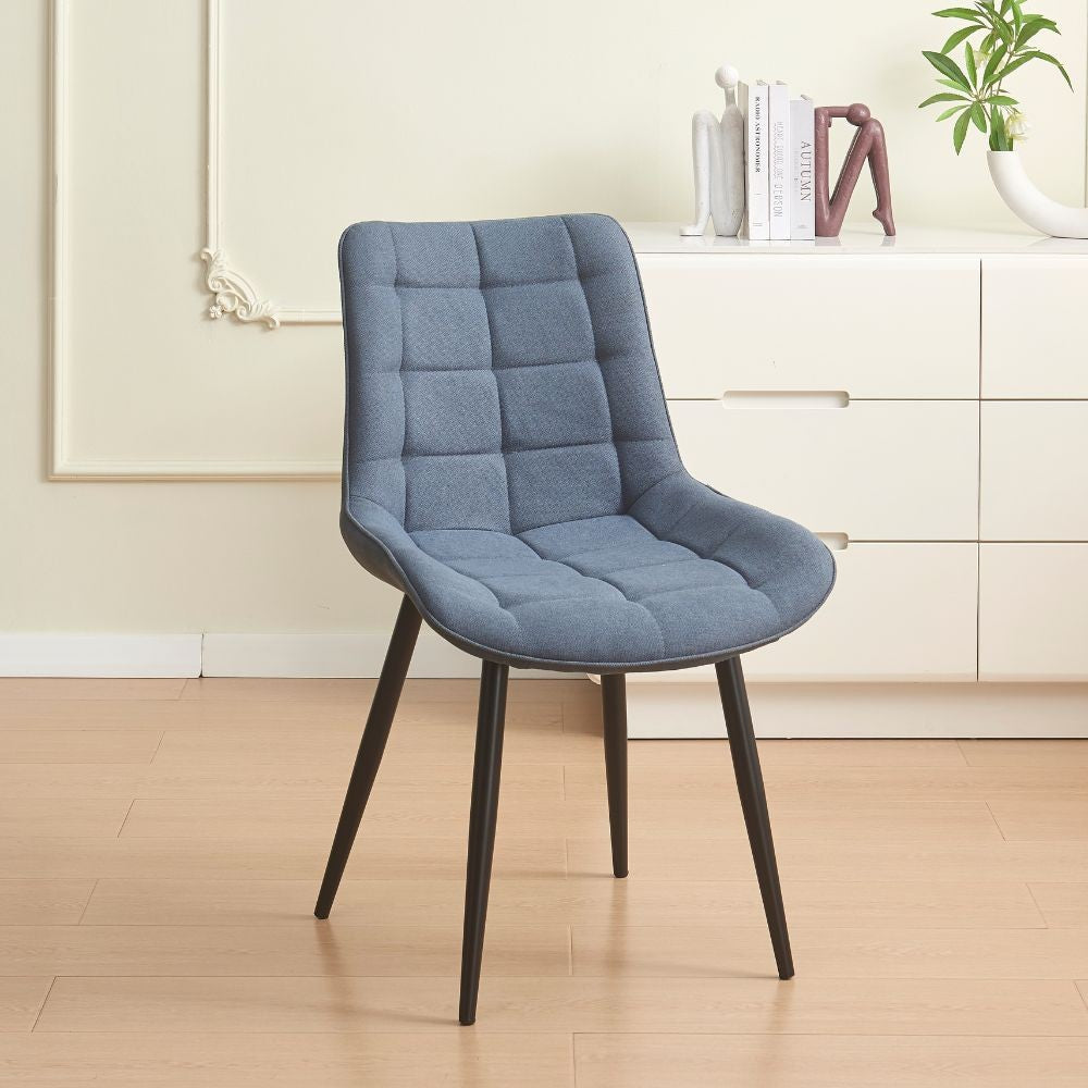 Tavolo allungabile Roxane con piano in ceramica effetto marmo arabesque nero C202 opaco e gambe in metallo nero