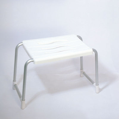 Sgabello per vasca da bagno per disabili colore bianco