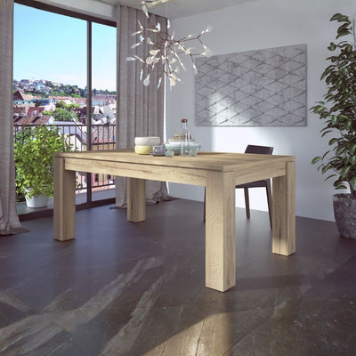 Madia 1055 rovere miele con 3 cassetti 2 ante e nicchie a giorno colore tortora