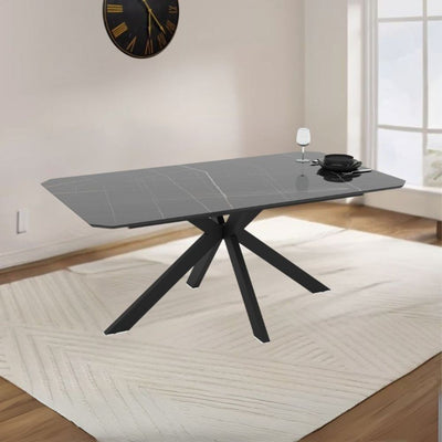 Tavolo allungabile 1485 con allunga centrale 190/235x 90x76 H cm. noce