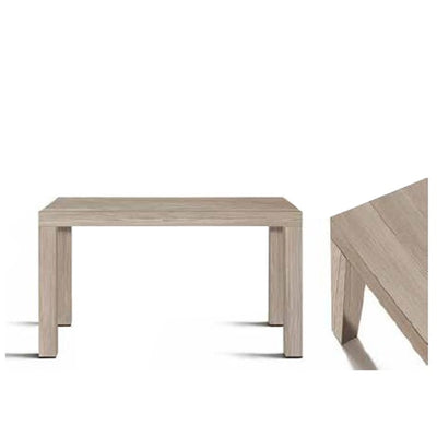 Tavolo Imab Manhattan in rovere sbiancato con 1 allunga 160x90x76.5 H cm.