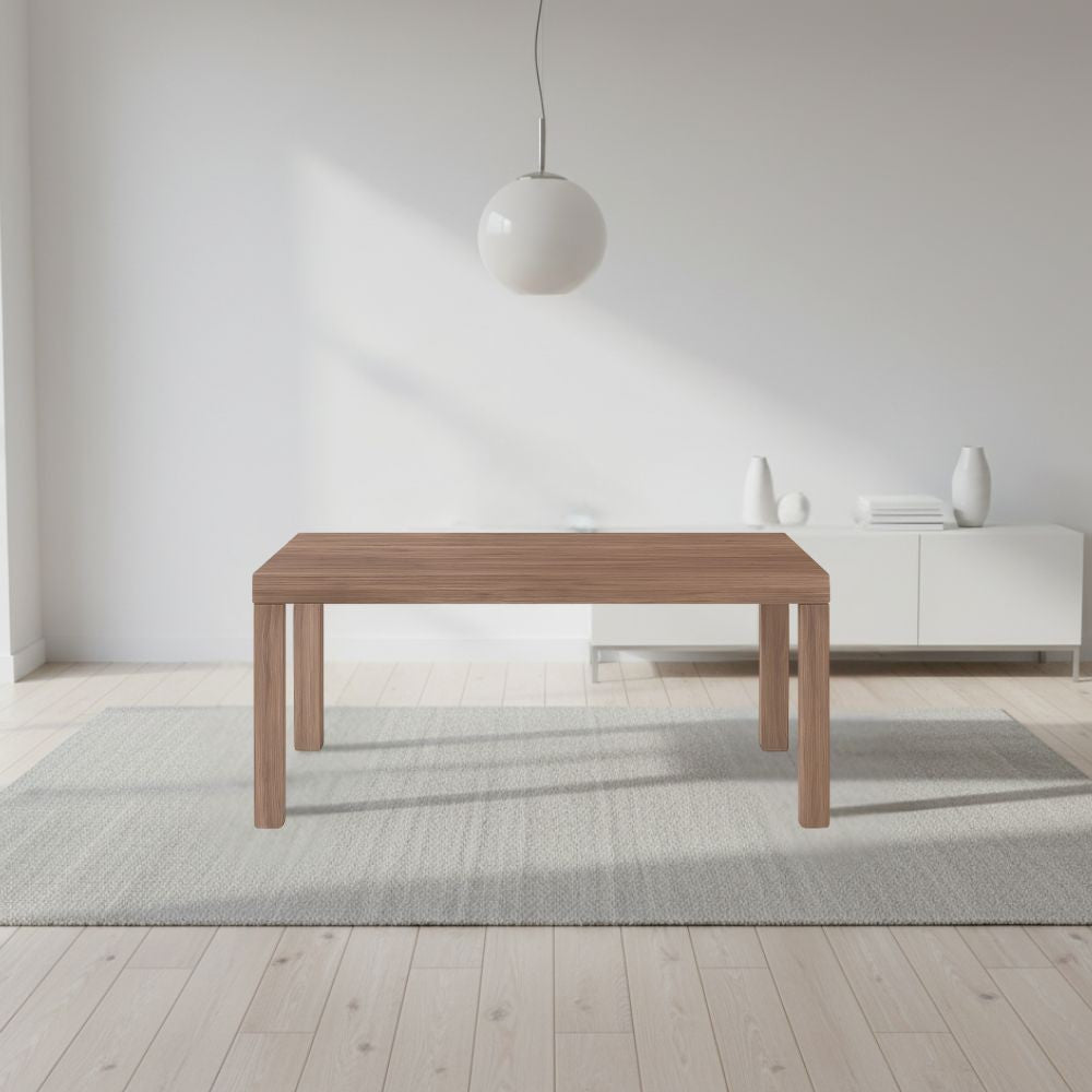 Tavolo Imab Piana T08 in rovere decapato con 4 allunghe 160x90x74.6 H cm.