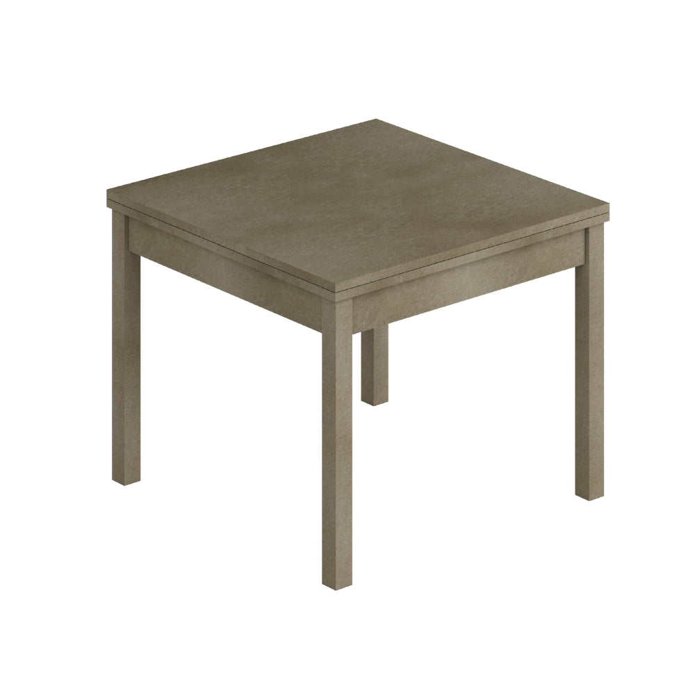 Tavolo raddoppiabile Firenze argilla 90x90