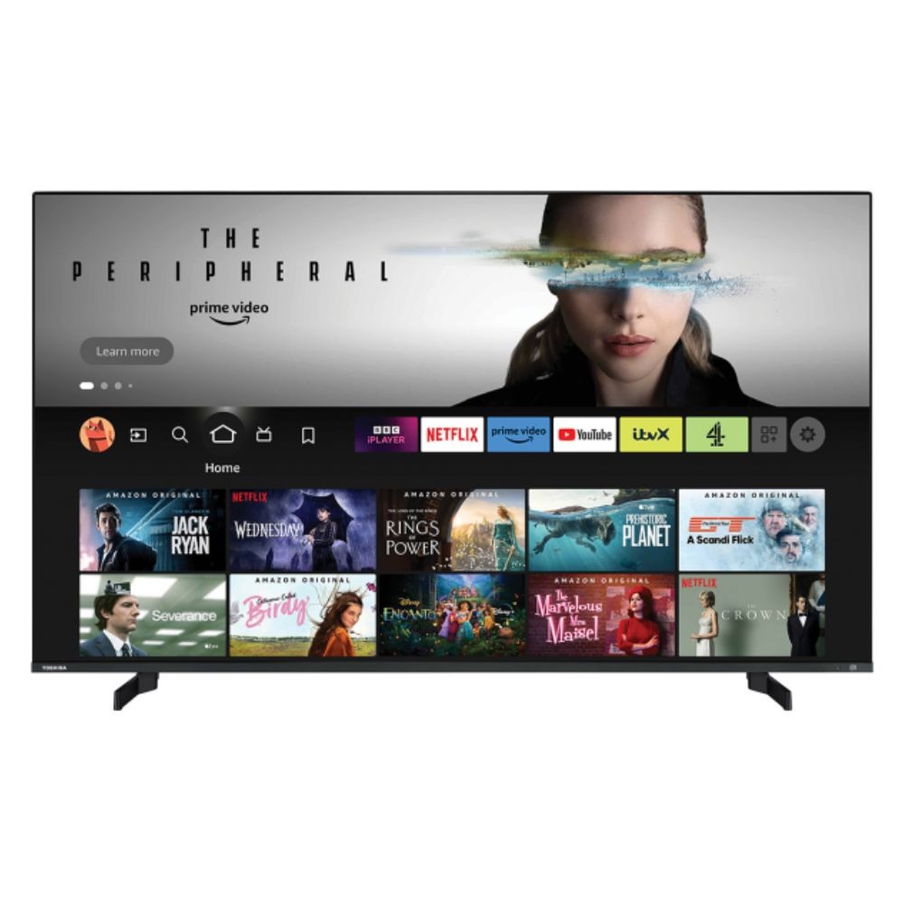 TV 55'' Toshiba 55QF5D63DA QLED 4K Smart tv classe F